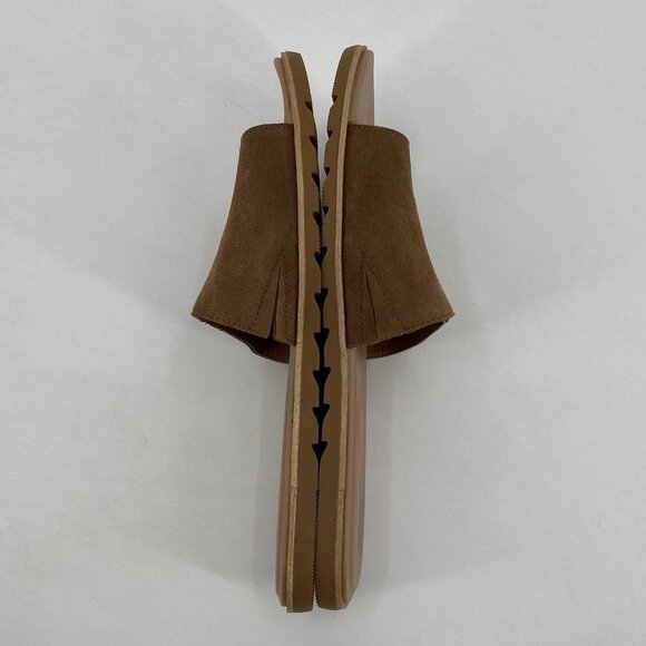 Sorel Women's Size 11 Brown Ella II Leather Solid Print Sandals - Picture 9 of 9